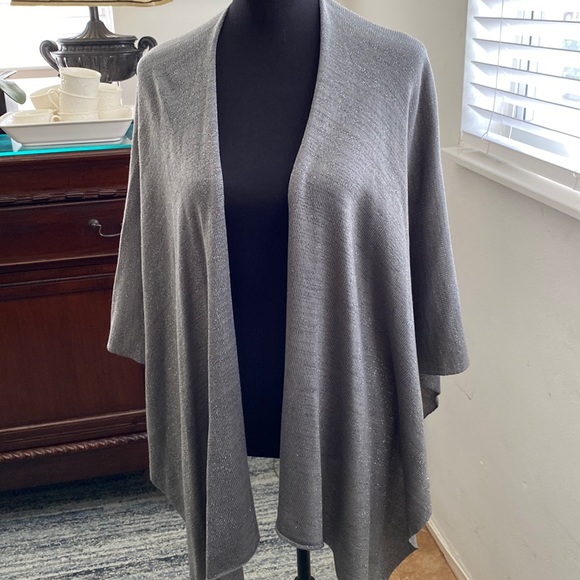 Shawl grey silver - Picture 1 of 5
